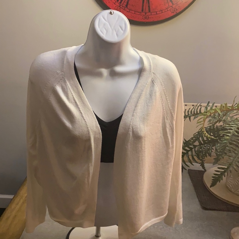 Apt 9 light sweater cardigan